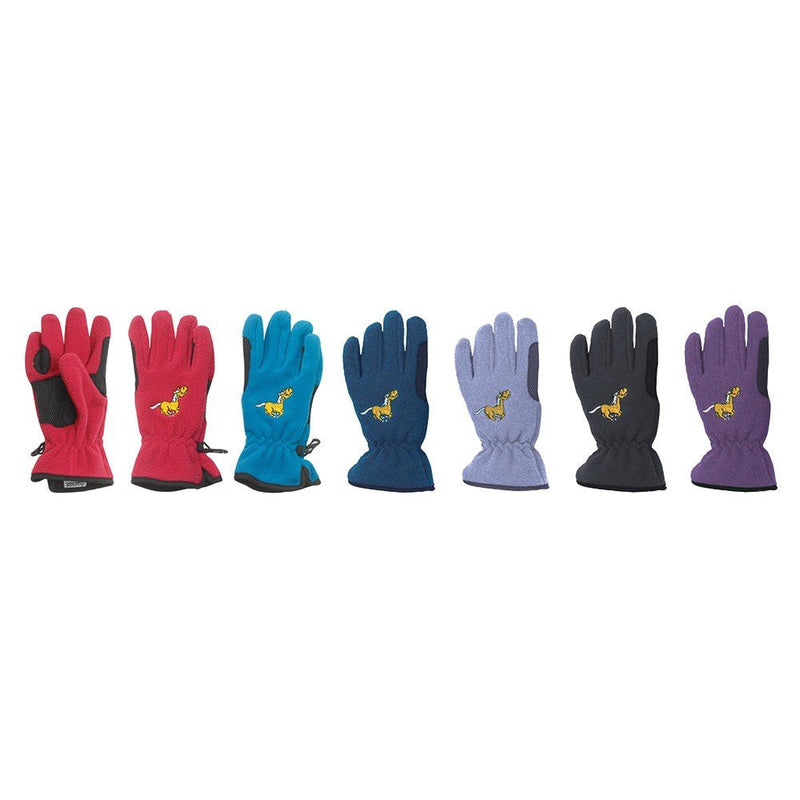 EQUISTAR Childs' Pony Fleece Gloves (Black, Small) - BeesActive Australia