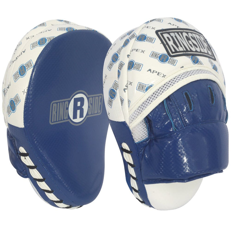 Ringside Apex Punch Mitt White/Blue