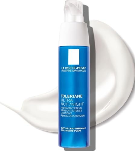 La Roche-Posay Toleriane Dermallergo Night Cream with Vitamin E 1.35oz