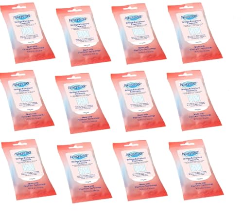 Dental Floss for Bridges and Implants, 12 Packs - Implant Floss Threaders for Bridges with Extra-Thick Proxy Brush for Optimal Dental Care - Bridge and Implant Cleaners by ProxySoft