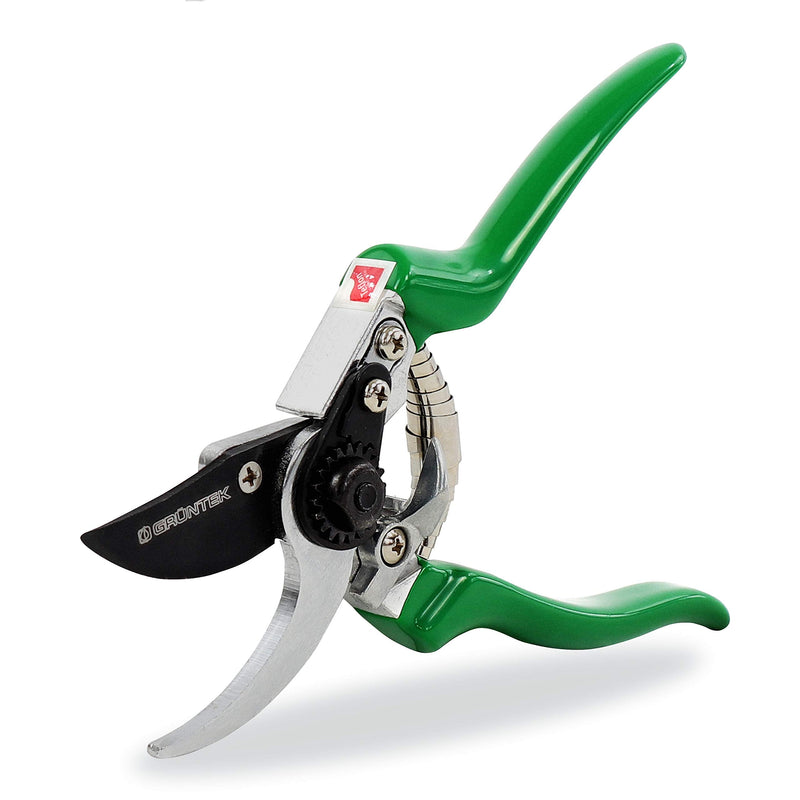 GRÜNTEK BYPASS Garden Pruning Shears FALCON Blade 48 mm / 1.9", Japanese SK5 Steel Blade, TEFLON Coated, Precision Cutting, Ergonomic Handles Garden Pruners - BeesActive Australia