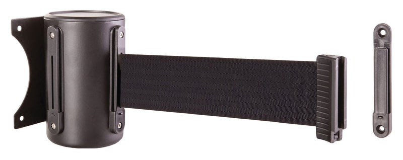 US Weight U2501 Wall Mount with Retractable Belt – 13' Black 13'