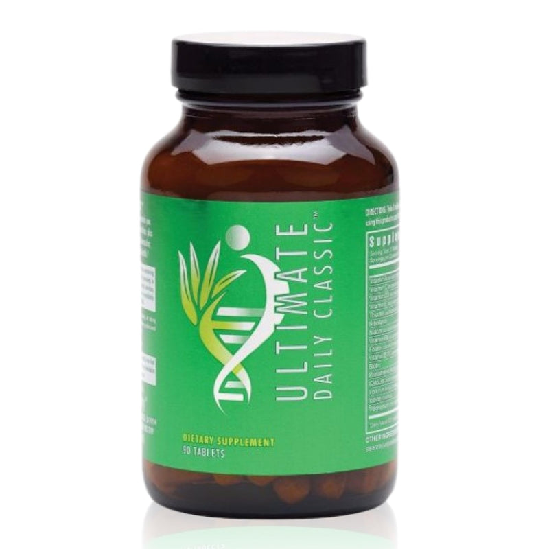 Youngevity Ultimate Daily Classic Multivitamin with Amino Acids, 90 Tabs | Vitamins, minerals, amino acids, ginkgo, hawthorn berry, chondroitin, antioxidants, brain, heart and bone support, 90 tablets