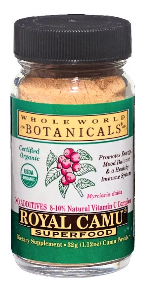 Royal Camu Camu Powder, Whole Fruit Dark Powder | Natural Vitamin C Source