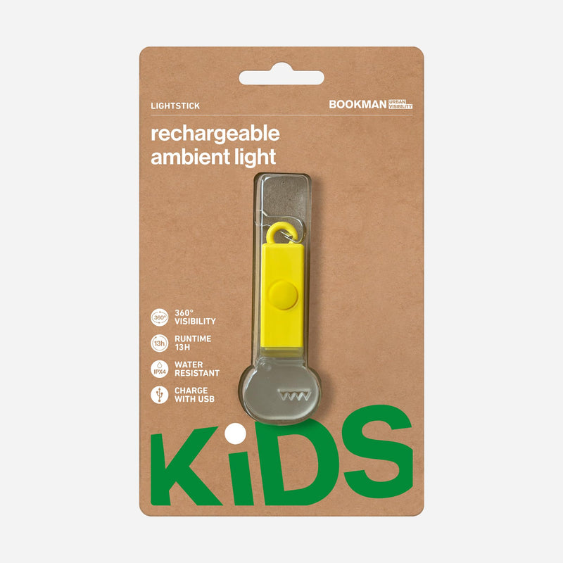 Bookman Urban Visibility Lightstick Dinosaur Yellow
