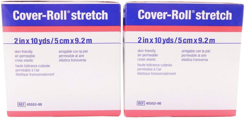 Smith and Nephew/BSN Cover-Roll Stretch - 2" x 10 Yards - Hypoallergenic Pack of 2 (SG_B01F9JFBBY_US) - BeesActive Australia