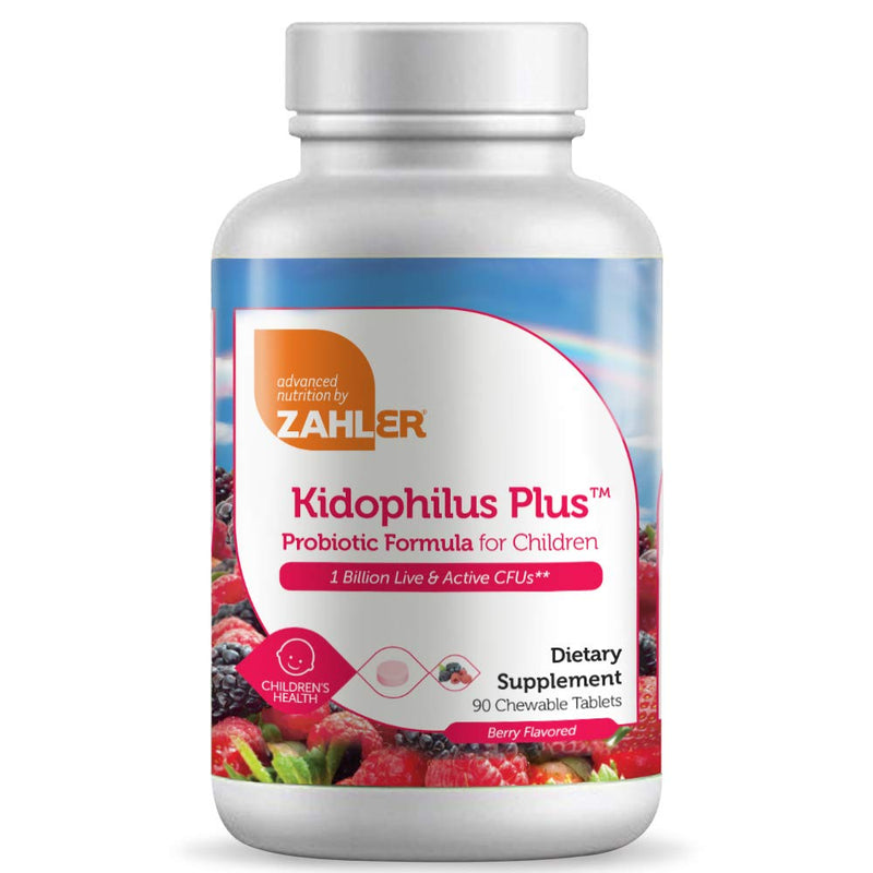 Zahler Kidophilus, Kids Probiotic, Great Tasting Probiotics for Kids, Certified Kosher (90 Count) - BeesActive Australia