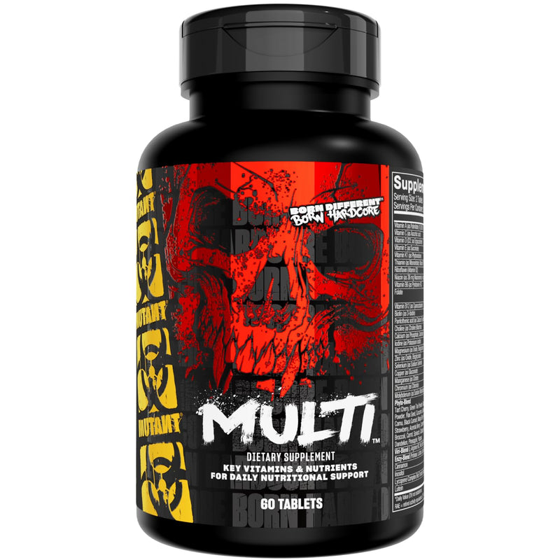 Mutant Multi, Multivitamin, 70 Vitamins, Minerals & Antioxidants, 60 Caps Unflavored 1 Count (Pack of 1)