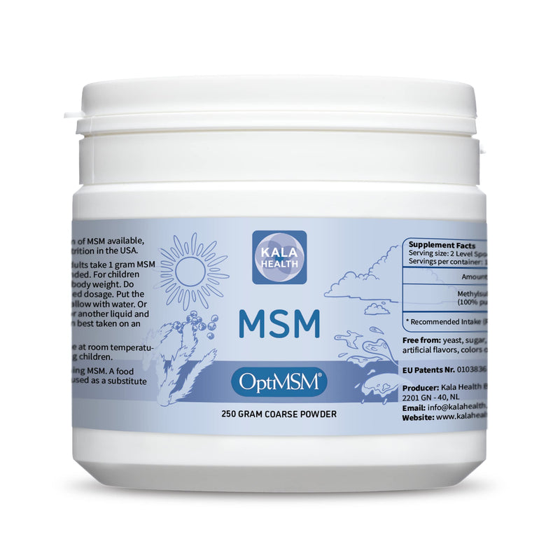 Procapsin OptiMSM ‚Äì Pure Methylsulfonylmethane MSM Supplement Powder ‚Äì Organic, Gluten Free, Non-GMO ‚Äì Opti MSM Sulfur Crystals/Powder for Kids and Adults (250Grams)