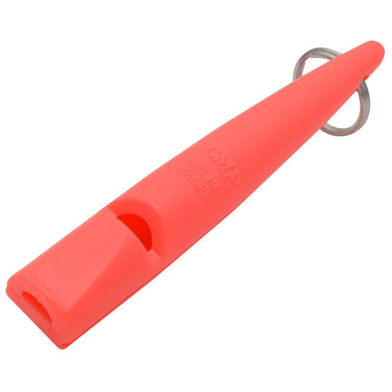 | Dog Training Whistle Number 211.5 Medium High Pitch, Single Note | Good Sound Quality, Weather-Proof Whistles | Designed and Made in The UK (Coral) - BeesActive Australia