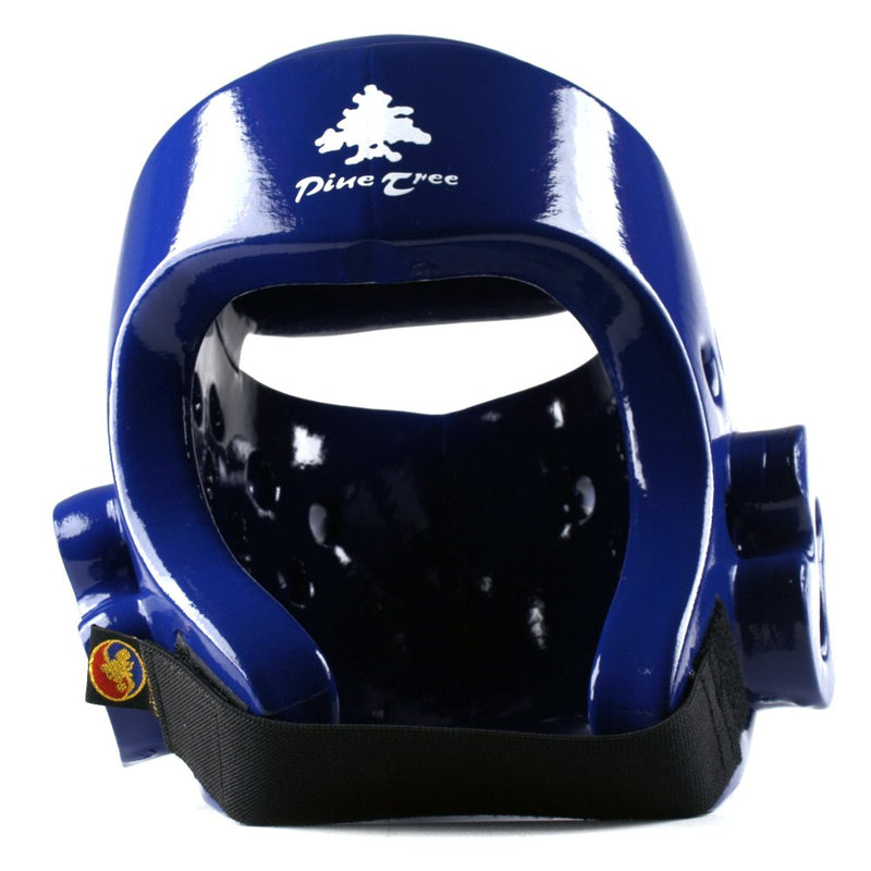 Pine Tree Sang Moo Sa Taekwondo, Karate, Martial Arts Headgear Blue Small