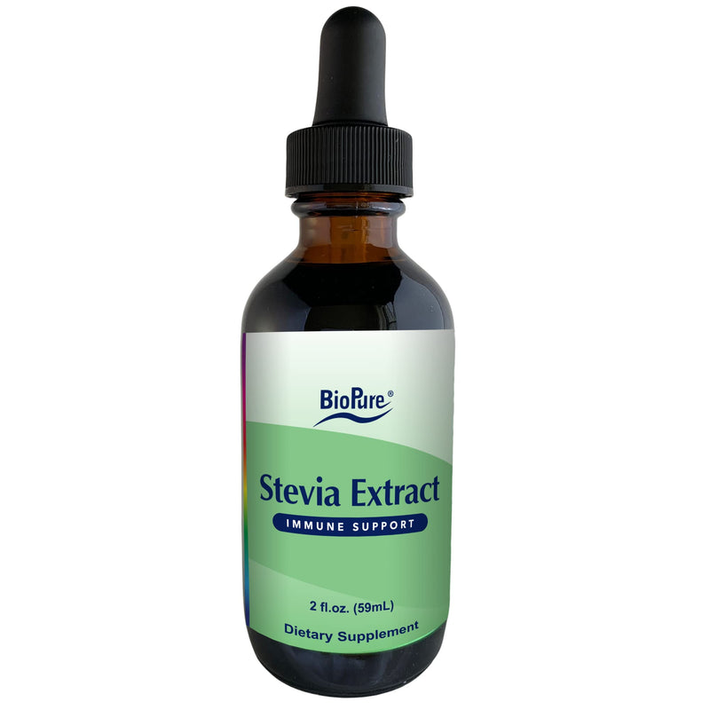 BioPure Stevia Certified Organic Extract ‚Äì Whole Leaf Herbal Tincture with Bioactive Compounds to Support Immune Function, Microbiome Balance & Gut Health ‚Äì 2 fl oz - BeesActive Australia