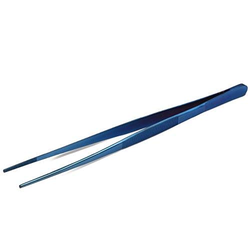 JB Prince Blue Straight Tip Tweezer 10 inches - BeesActive Australia