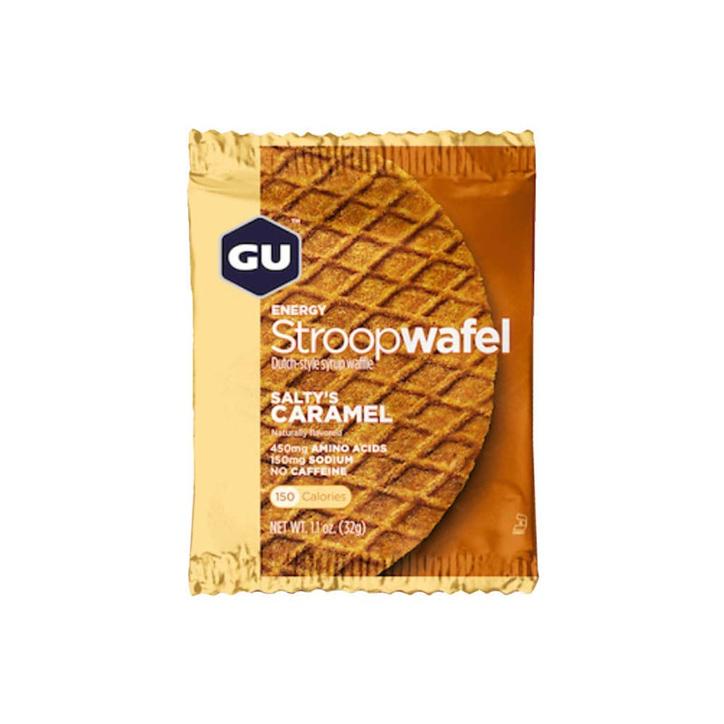 GU Energy Stroopwafel Sports Nutrition Waffle, Salty's Caramel, 1.1 Ounce (Pack of 16) - BeesActive Australia