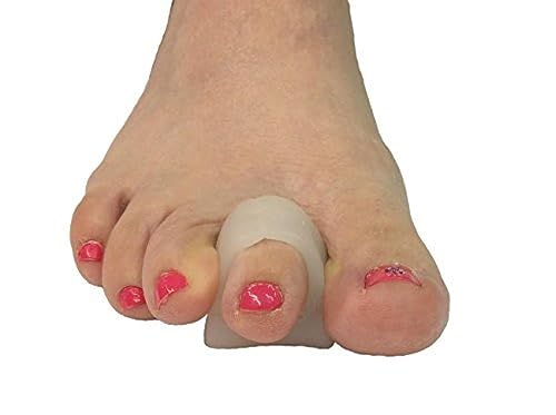 Gel Hammer Toe Suppport Splint Crutch, 4 Pack, Medium, Hammertoe Straightener Splint from Atlas Biomechanics