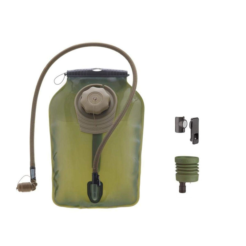 Source M.C. 3L Ultimate Low Profile Hydration System with UTA Rapid Refill Adapter and Magnetic Clip Kit, Coyote (4325190203) - BeesActive Australia