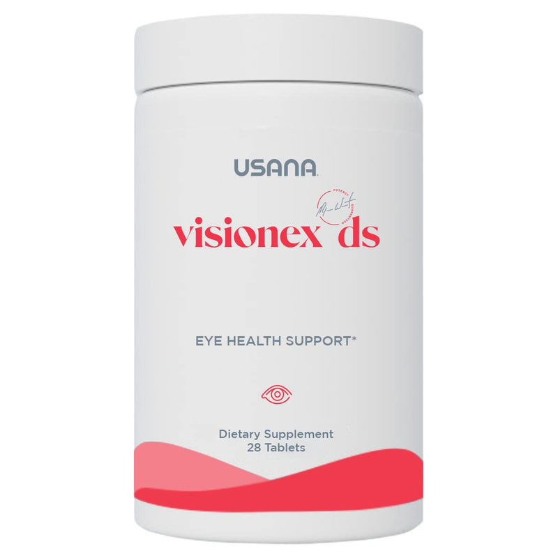 USANA - Visionex DS Lutein & Zeaxanthin Formula - 28 Tablets | Includes Lutein, Zeaxanthin, Bilberry Extract and Vitamin C For Blue Light Support, Retinal Health and Vision