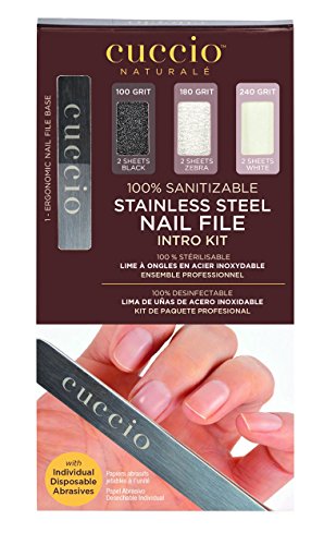 Cuccio Stainless Steel Nail File Pro Pack