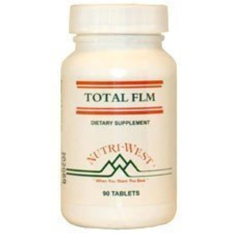 Total FLM 90 Tablets by Nutri West by Nutri-West Unflavored 90 Count (Pack of 1)