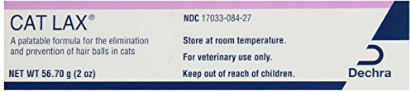 3 Pack Dechra Cat Lax Cat Hairball Remedies, 2-Ounce (Pack of 3) - BeesActive Australia