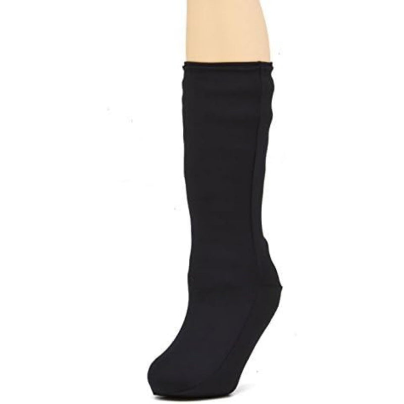 CastCoverz! Fashionable Leg Cast Cover - Black - Medium Short - Below The Knee - Protective, Decorative and Washable - Made in USA Medium (Pack of 1) - BeesActive Australia