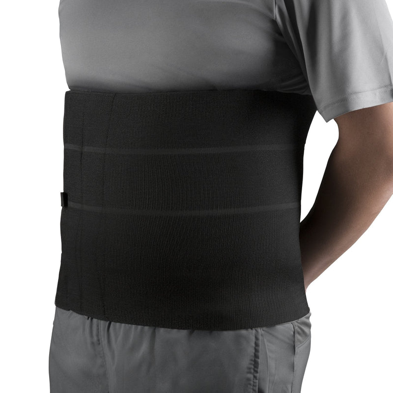 OTC Abdominal Binder, Four-Panel Body, Heavy Duty 12-Inch, Select Series Black 3X-Large (49-52 Inch)