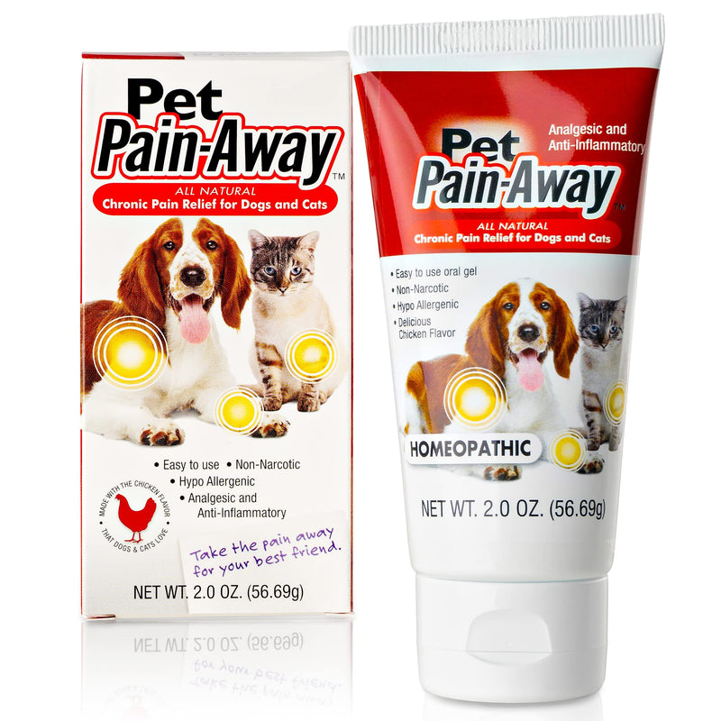 Pet Pain Away All Natural Dog Arthritis Pain Relief, Cat Pain Relief, Dog Pain Relief Anti Inflammatory, Dog Joint Pain Relief, Homeopathic Pain Reliever for Large and Small Dogs and Cats (2 oz) - PawsPlanet Australia