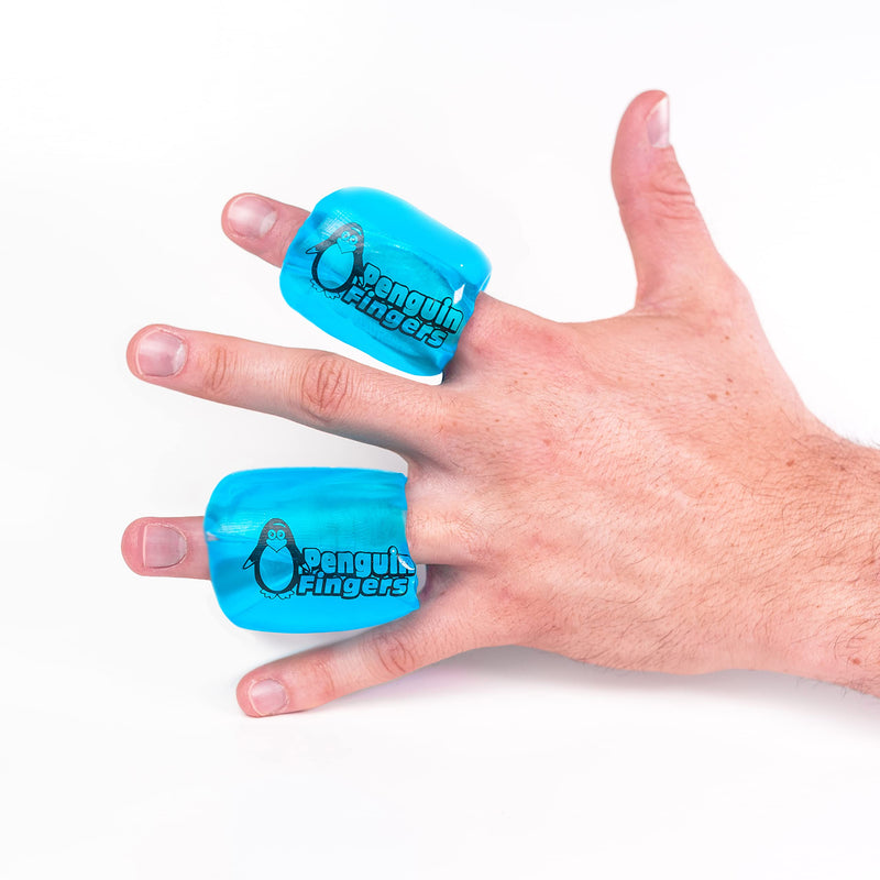 Finger Ice Pack, Finger and Toe Cold Gel Reusable Cryotherapy Compression Sleeve for Injuries, Arthritis, Tendonitis, Gout, or Sprains, No-Toxins and Latex Free. One Size 2 - BeesActive Australia