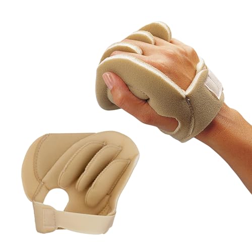 Rolyan Sof-Foam Palm Shield, Hand Protector, Contracture Guard, Left Left Hand