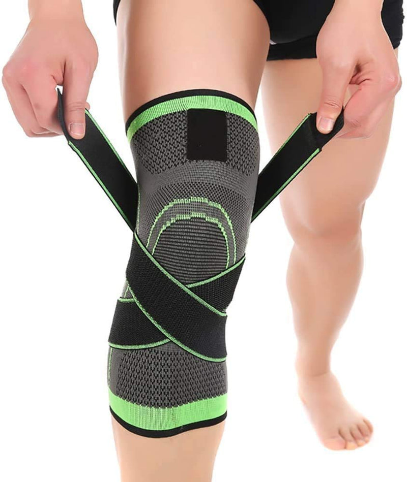 Knee Sleeve,Compression Fit Support -for Joint Pain and Arthritis Relief, Improved Circulation Compression - Wear Anywhere - Single Medium - BeesActive Australia