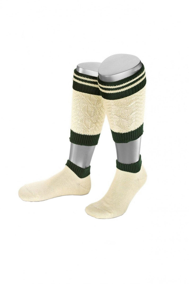 Authentic Bavarian Trachten Socks Loferl 2pcs in Grey or Nature Made in Germany 39-41(US6-8) - BeesActive Australia