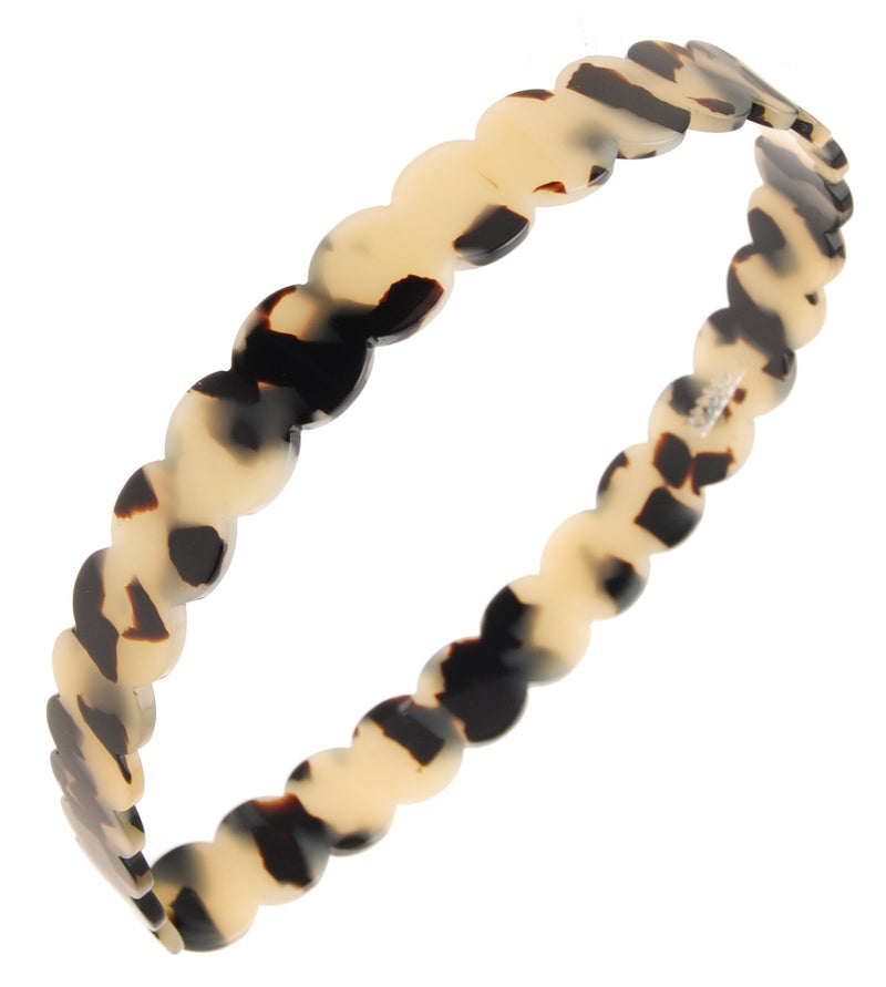 France Luxe Scalloped Headband - Ivory Tokyo - BeesActive Australia