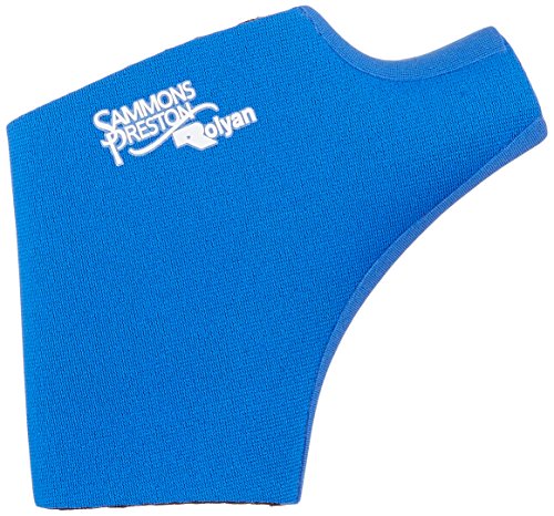 Rolyan Neoprene Pull On Thumb Support, Wrist Compression Sleeve, Thumb Support, Thumb Brace Maximum Hand Function, Brace Support for Thumb Sprains and Strains from Sports Injuries, Left, Small Pull On, Left Thumb
