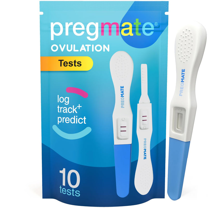 Pregmate Ovulation Midstream Tests (10 Count) 10 Count (Pack of 1) - BeesActive Australia