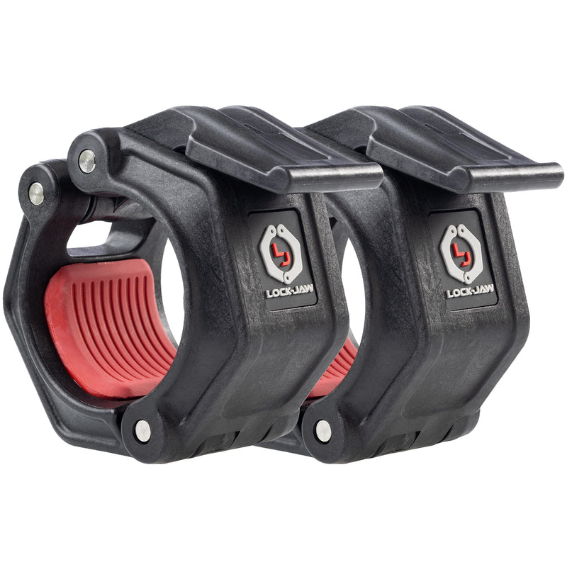 Lock-Jaw OLY 2 Olympic Barbell Collar - Quick Release Barbell Clamp Black