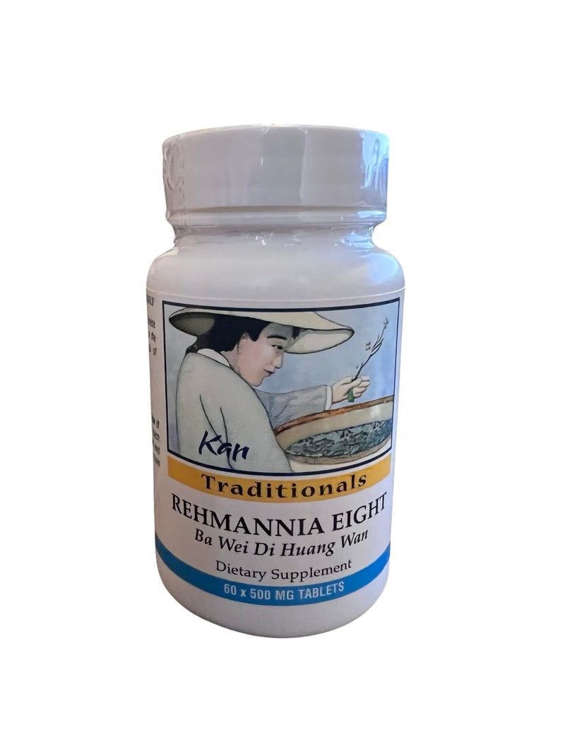 Kan Traditionals Rehmannia eight - Ba Wei Di Huang Wan - 60 Tablets