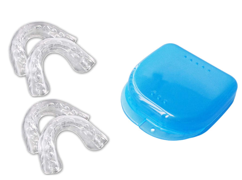 Teeth Whitening Trays - BPA Free - Thin Moldable Mouth Trays Form Perfectly to Each Tooth (4 Trays) - BeesActive Australia