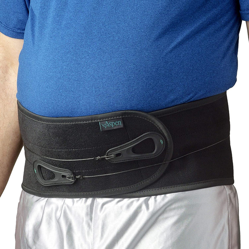 ASPEN Lumbar Support Back Brace, Patented Pulley System with Targeted Compression, Pain Relief for Men & Women, Large, 36"-42" - BeesActive Australia