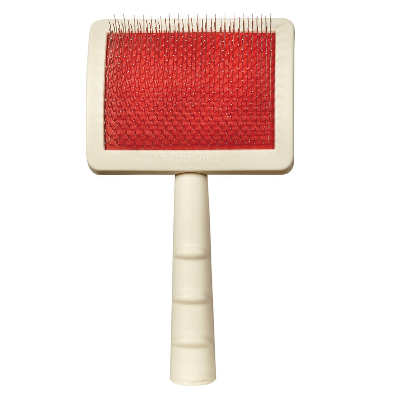 Master Grooming Tools Universal Pet Large Slicker Brush, White - BeesActive Australia