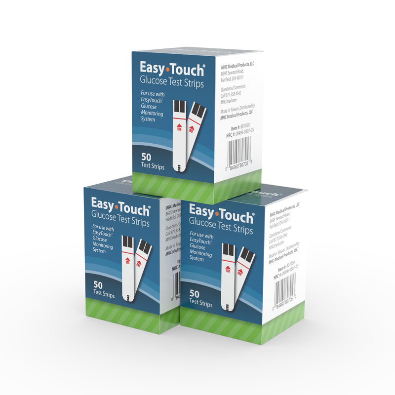 EasyTouch Glucose Test Strips, 150 Ct 150 Strips - BeesActive Australia