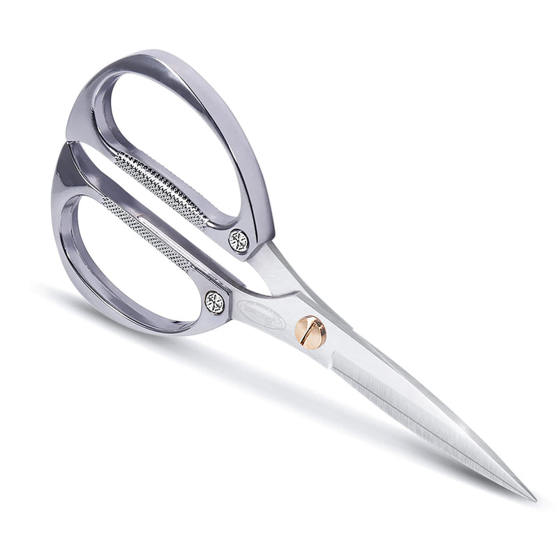 Newness Kitchen Shears, Stainless Steel Duty Kitchen Shears for Chicken, Beefs, Poultry, Fish, Meat, Vegetables, Stainless Steel Scissors with Non-Slip Easy Grip Handles for House Daily Use - BeesActive Australia