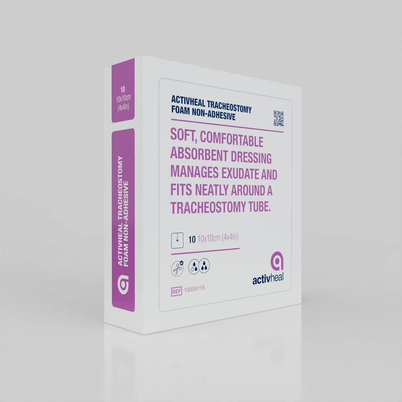ActivHeal® Non-Adhesive Tracheostomy Foam - BeesActive Australia