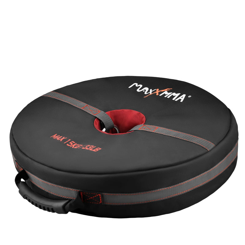 MaxxMMA Double End Heavy Bag Anchor (Unfilled) Core Training Tool Weight Bag Multifunctional 3-in-1 - Punching Boxing MMA Workout Fitness