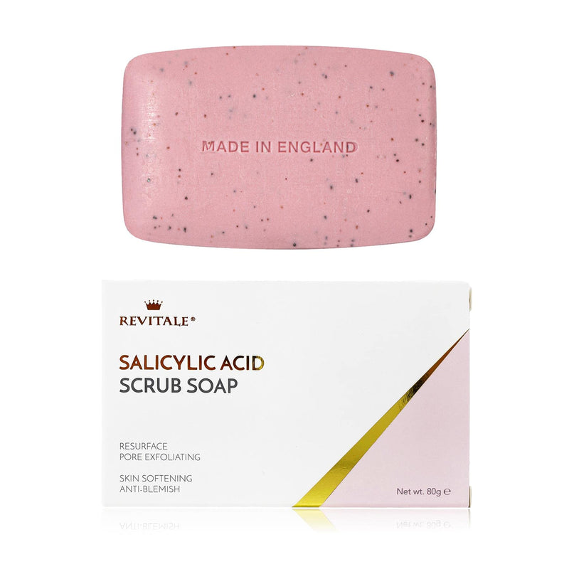 Revitale Salicylic Acid Scrub Soap, Pore Exfoliating, Softening Skin, Anti-Blemish - BeesActive Australia