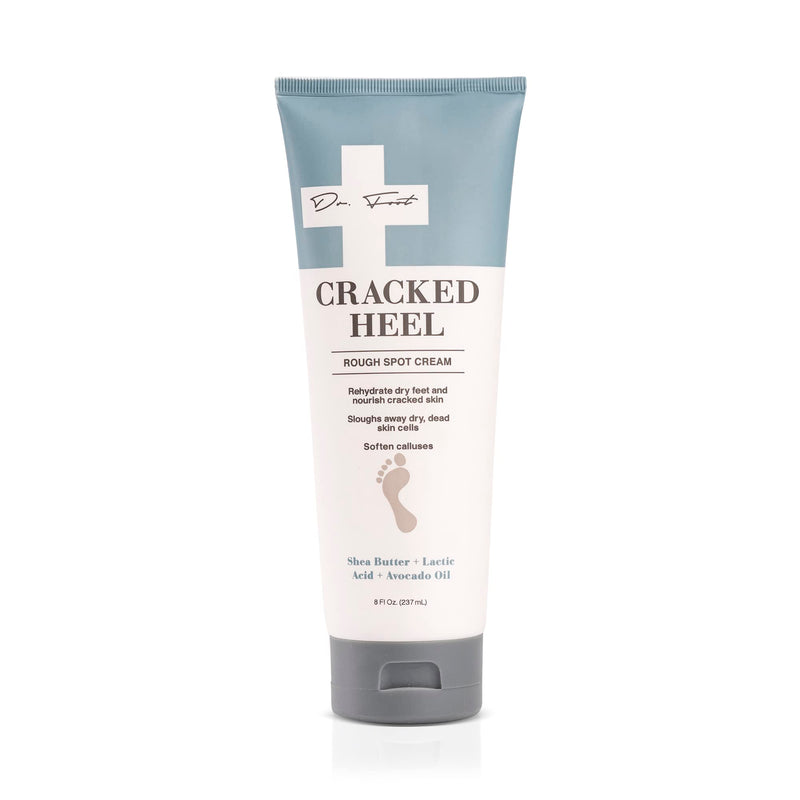 Dr. Foot Cracked Heel Repair Cream 8 Fl Oz - Moisturizing Lotion with Shea Butter & Lactic Acid, Softens Calluses & Dry Skin on Feet 8 Fl Oz (Pack of 1) Cracked Heel Foot Lotion - BeesActive Australia