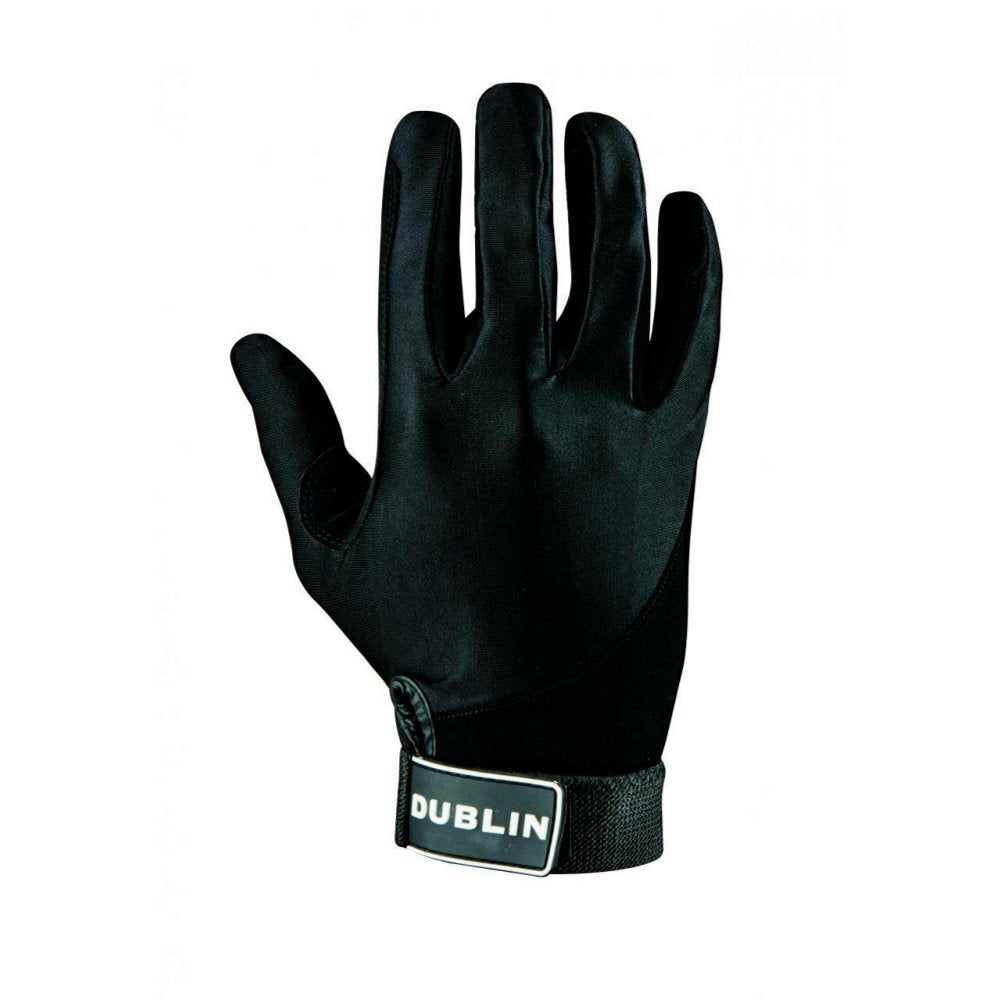 Dublin Ladies All Seasons Riding Gloves Black Extra Large - BeesActive Australia