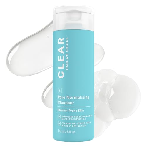 Paula's Choice CLEAR Pore Normalizing Acne Facial Cleanser 6 Ounce (Pack of 1)