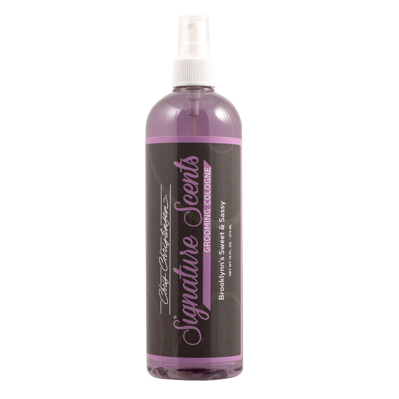 Chris Christensen Smart Scents Brooklynn's Sweet & Sassy Grooming Cologne, Groom Like a Professional, Long Lasting, Designer Fragrances, 16 oz 16 Fl Oz (Pack of 1) - PawsPlanet Australia