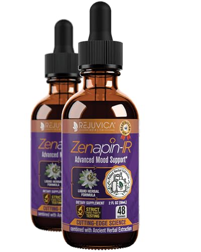 Zenapin - Mood Support Supplement - Kava Kava & Ashwagandha & Additive-Free 2 Fl Oz (Pack of 2)