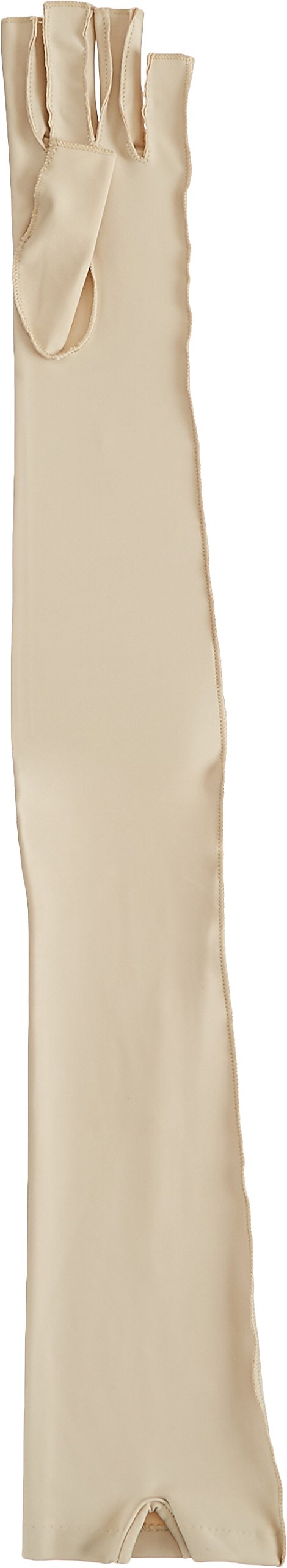 Rolyan Medical-Grade Edema Compression Gloves, Open Finger, Left, Large